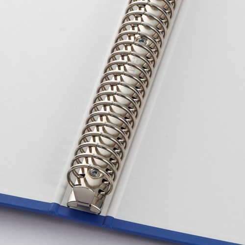 TANOSEE 30穴バインダー（PP表紙） A4タテ 120枚収容 背幅48mm ブルー 1セット（10冊）(代引不可) TANOSEE 30穴バインダー（PP表紙） A4タテ 80枚収容 背幅36mm ブルー 1