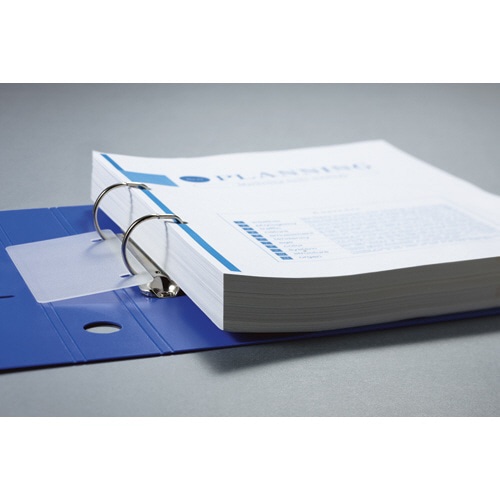 TANOSEE Dリングファイル A4タテ 2穴 200枚収容 20mmとじ 背幅