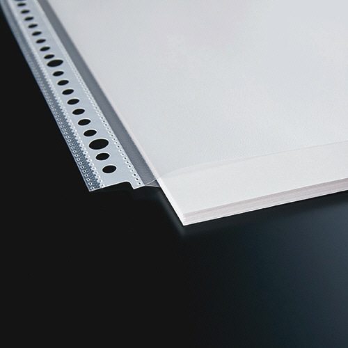 TANOSEE 書類がたくさん入るクリアファイル用リフィル A4タテ 2・4・30