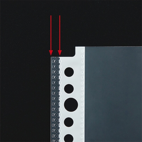 （まとめ） TANOSEE書類がたくさん入るクリアファイル用リフィル A4タテ 2・4・30穴 0.12mm1セット（150枚：50枚×3パッ まとめ） TANOSEE書類がたくさん入るクリアファイル用リフィル A4タテ