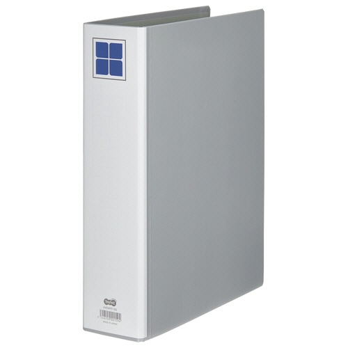 （まとめ） TANOSEE 両開きパイプ式ファイルE A4タテ 300枚収容 背幅56mm グレー 1セット（10冊） 〔×2セット〕 まとめ) 日用品・文房具・手芸用品 (まとめ) TANOSEE 両開きパイプ式