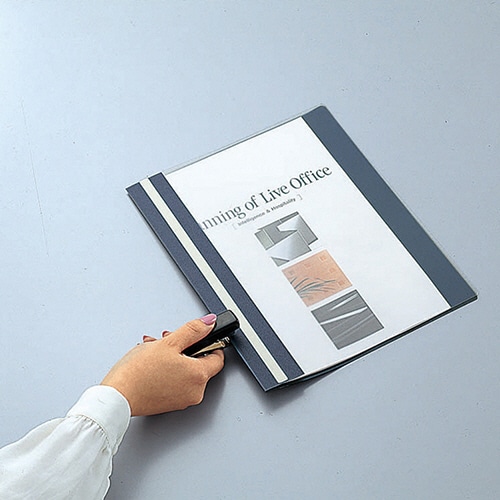 コクヨ レポートメーカー 製本ファイル A4タテ 50枚収容 青 セホ-50B 5