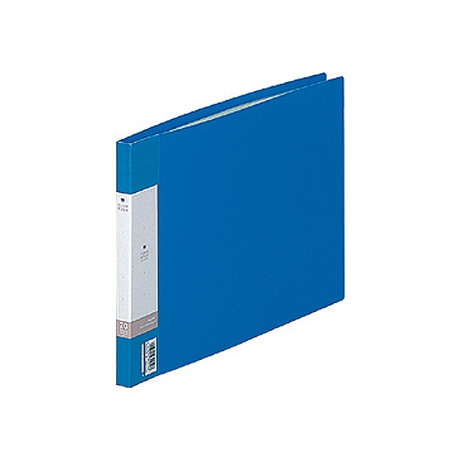 (まとめ) TANOSEE薄型クリアブック(角まる) A4タテ 5ポケット クリア 1パック(5冊) 〔×30セット〕