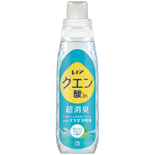 P&G レノア クエン酸in超消臭 フレッシュグリーンの香り 本体 430ml 1本(ご注文単位1本)【直送品】