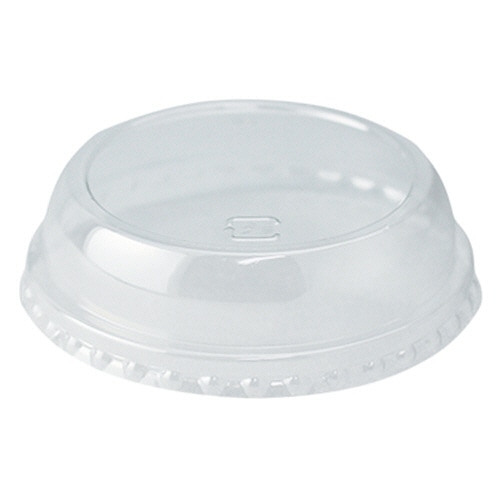 （まとめ）アートナップ デザートカップ 150ml用ドーム蓋 TS-68 1パック（100個）〔×10セット〕 透明カップ ドーム蓋 浅型３．２５・４オンス用 穴なし