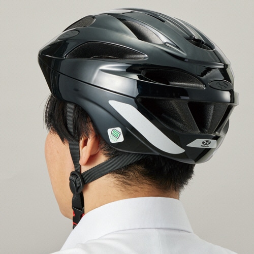 オージーケーカブト 自転車用ヘルメット Schoolmet M ブラック