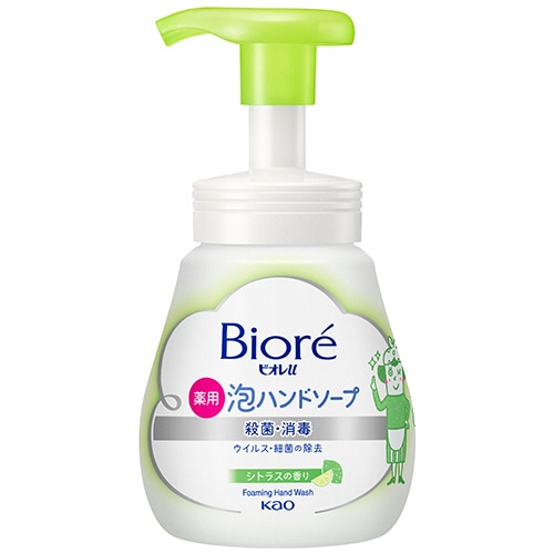 花王 ビオレu 薬用泡ハンドソープ シトラスの香り 本体 240ml 1本（ご