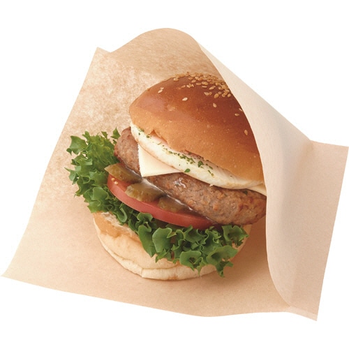 バーガー袋 No.18 茶無地　3000枚 バーガー袋 No.18 茶無地 3000枚 バーガー袋 No.18 茶無地3000枚