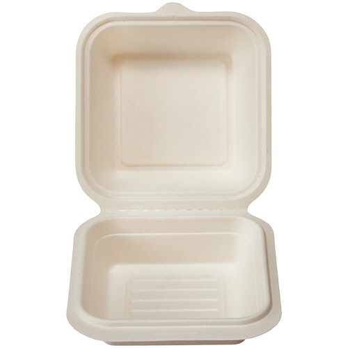 ストリックスデザイン 未晒しバガスモールド フードパック L 仕切付き