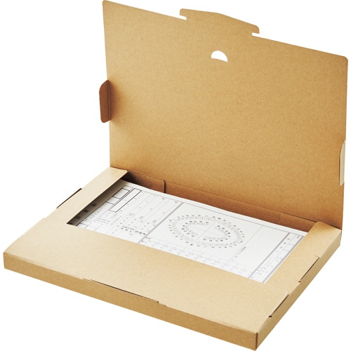 TANOSEE 発送ダンボール クリックポスト対応 A4 大 10枚/袋（ご注文