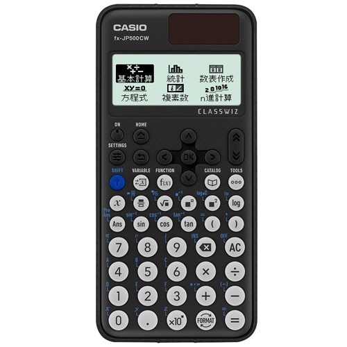カシオ 関数電卓 10桁 ハードケース付 fx-JP500CW-N 1台（ご注文単位1