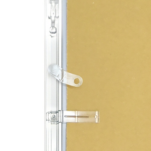 TANOSEE アルミ賞状額縁 A4大 シルバー 1枚（ご注文単位1枚）【直送品