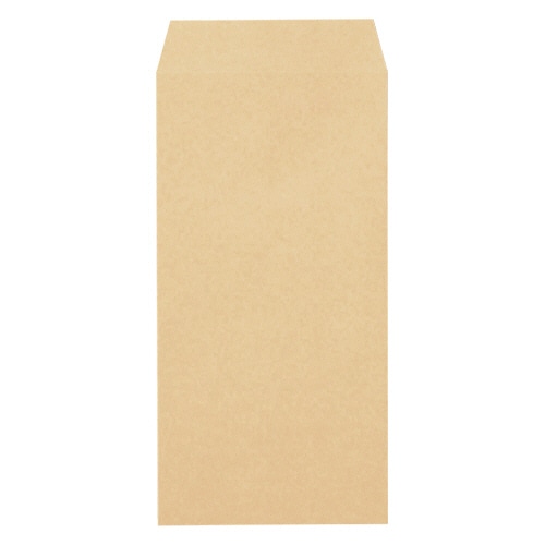 TANOSEE クラフト封筒 テープ付 長3 70g/㎡ 〒枠なし 1000枚/箱（ご注文単位1箱）【直送品】