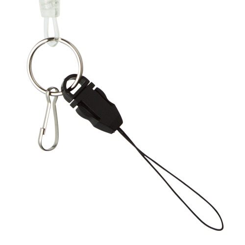 TANOSEE スパイラルキーチェーン 多機能 1個（ご注文単位1個）【直送品