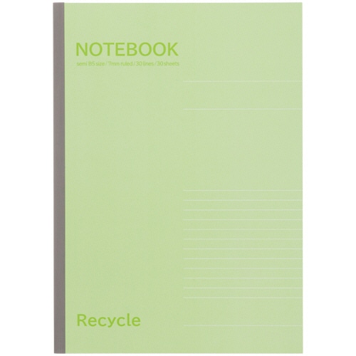 （まとめ）TANOSEE ノートブック セミB5 A罫7mm 40枚 ピンク 1セット（50冊） 〔×3セット〕 まとめ）TANOSEE ノートブック セミB5 B罫6mm 30枚 ブルー 1パック（10