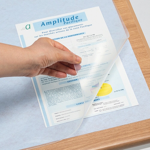 デスクマット 再生オレフィン1.5mm厚 1190×690mm グリーンマット付 たのめーるTANOSEE 再生オレフィンデスクマット ダブル(下敷付) 1190