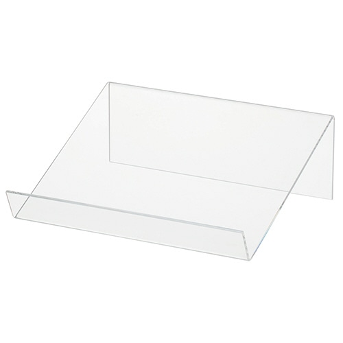 アスト アクリル 商品ディスプレイ台(ローワイド) M 744343 1個(ご注文単位1個)【直送品】