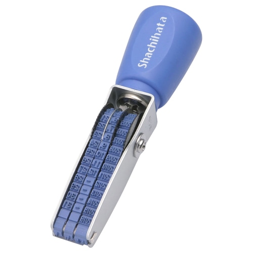 シヤチハタ 欧文４連　初号　明朝体 CF-40M シヤチハタ 回転ゴム印 欧文4連 シヤチハタ 回転ゴム印 エルゴグリップ