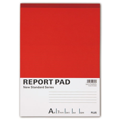 (まとめ）マルマン A4レポートパッドメモリ入7mm罫 P140A〔×20セット〕 : マルマン レポート用紙 レポートパッドメモリ入 7mm罫