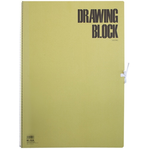マルマン スケッチブック オリーブ B3 厚口 20枚 S2A 1冊(ご注文単位1冊)【直送品】
