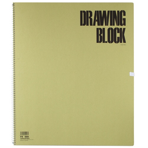 マルマン スケッチブック オリーブ F8 厚口 20枚 S88 1冊(ご注文単位1冊)【直送品】
