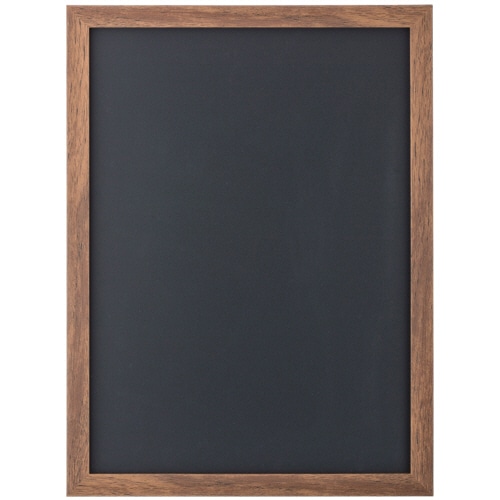 ブラックボード　１枚　木枠 木製両面ブラックボード・ストリームライン 光 黒板/ボード