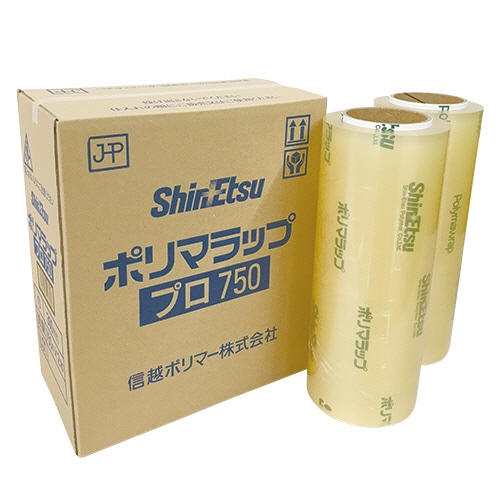 信越ポリマー ポリマラップ プロ750 30cm×750m 1セット(6本:2本×3箱)(ご注文単位1セット)【直送品】