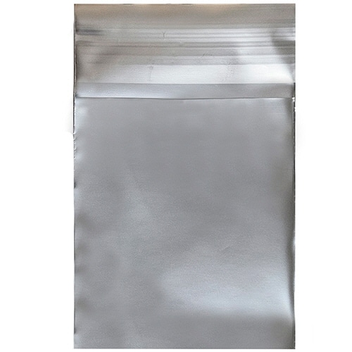 今村紙工 アルミ蒸着袋 フタ・テープ付 70×80+30mm AJ-70 100枚/パック(ご注文単位1パック)【直送品】