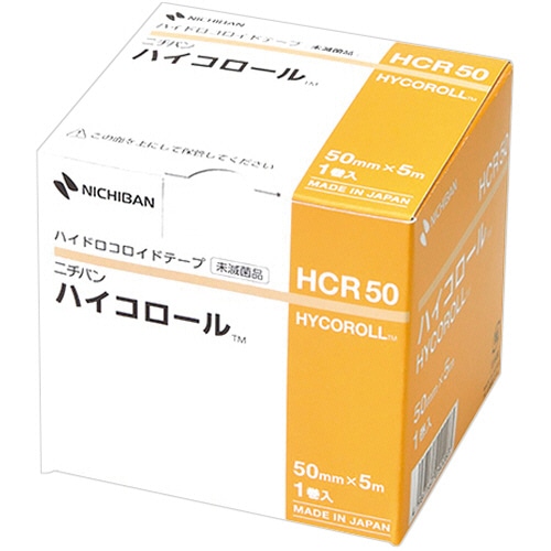 ニチバン ハイコロール 50mm×5m HCR50 1巻（ご注文単位1巻）【直送品】