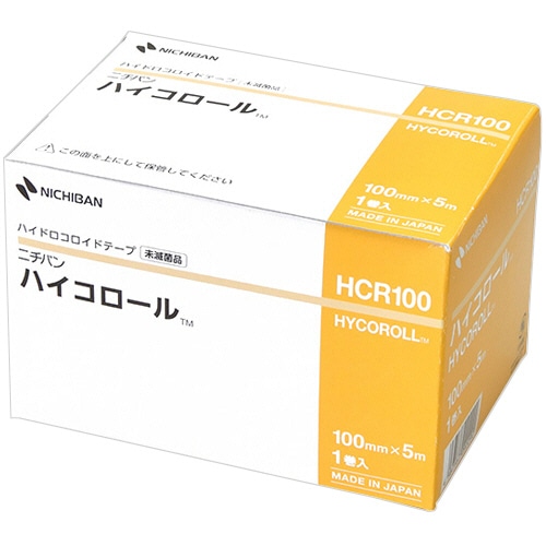 ニチバン ハイコロール 100mm×5m HCR100 1巻（ご注文単位1巻）【直送品】