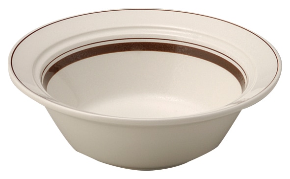 山万 カントリーサイド ダークブラウン 15.5cmフルーツボウル 1個(ご注文単位1個)【直送品】