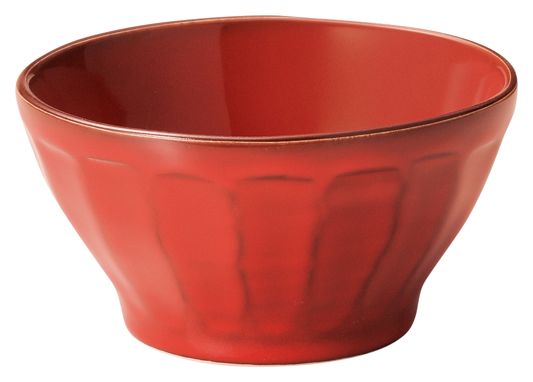 山万 ラフェルム ウ゛ィンテージレッド 13cmカフェオレボウル 1個(ご注文単位1個)【直送品】