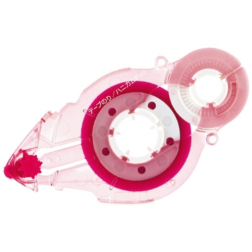 プラス PLUS テープのり スピンエコハニカム 交換テープ 8.4mm×16m ピンク 37-566 1箱(ご注文単位1箱)【直送品】