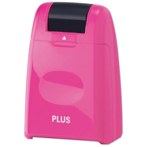 プラス PLUS 個人情報保護スタンプ ローラーケシポン ピンク IS-500CM-B 37-648 1個(ご注文単位1個)【直送品】