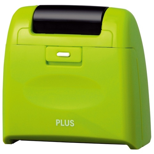 プラス PLUS 個人情報保護スタンプ ローラーケシポンワイド グリーン IS-510CM 38-131 1個(ご注文単位1個)【直送品】