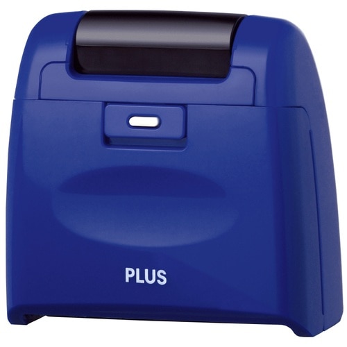 プラス PLUS 個人情報保護スタンプ ローラーケシポンワイド ブルー IS-510CM 38-132 1個(ご注文単位1個)【直送品】