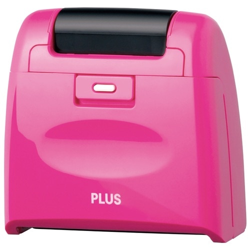 プラス PLUS 個人情報保護スタンプ ローラーケシポンワイド ピンク IS-510CM 38-133 1個(ご注文単位1個)【直送品】