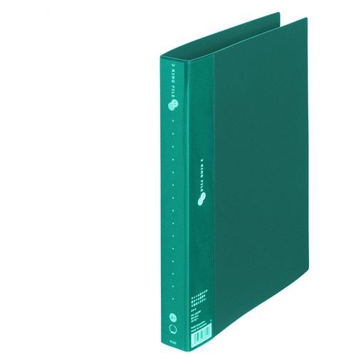 COCOMIESTER 緑色 レザー リング式ファイル COCOMIESTER 緑色 レザー リング式ファイル