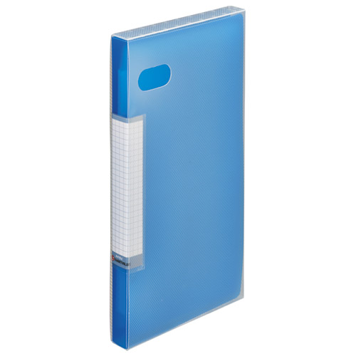 スマートバリュー CDファイル24枚収納 青 10冊 A410J-B-10 1箱(ご注文単位1箱)【直送品】