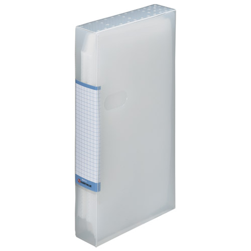 スマートバリュー CDファイル48枚収納 透明 A411J-C 1冊(ご注文単位1冊)【直送品】