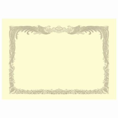 スマートバリュー OA賞状用紙クリーム縦書用 A4 10枚 N149J 1パック（ご注文単位1パック）【直送品】