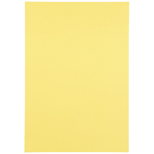スマートバリュー 色画用紙 8ツ切 10枚 きいろ P148J-1 1冊（ご注文