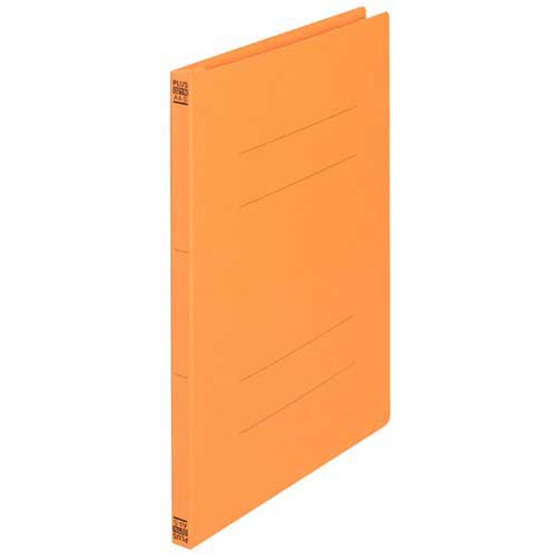 File 021n プラス フラットファイル 021N A4S オレンジ 30冊 1個(ご注文単位1個)【直送品】 包装用品・店舗用品の業務用通販 シモジマ公式