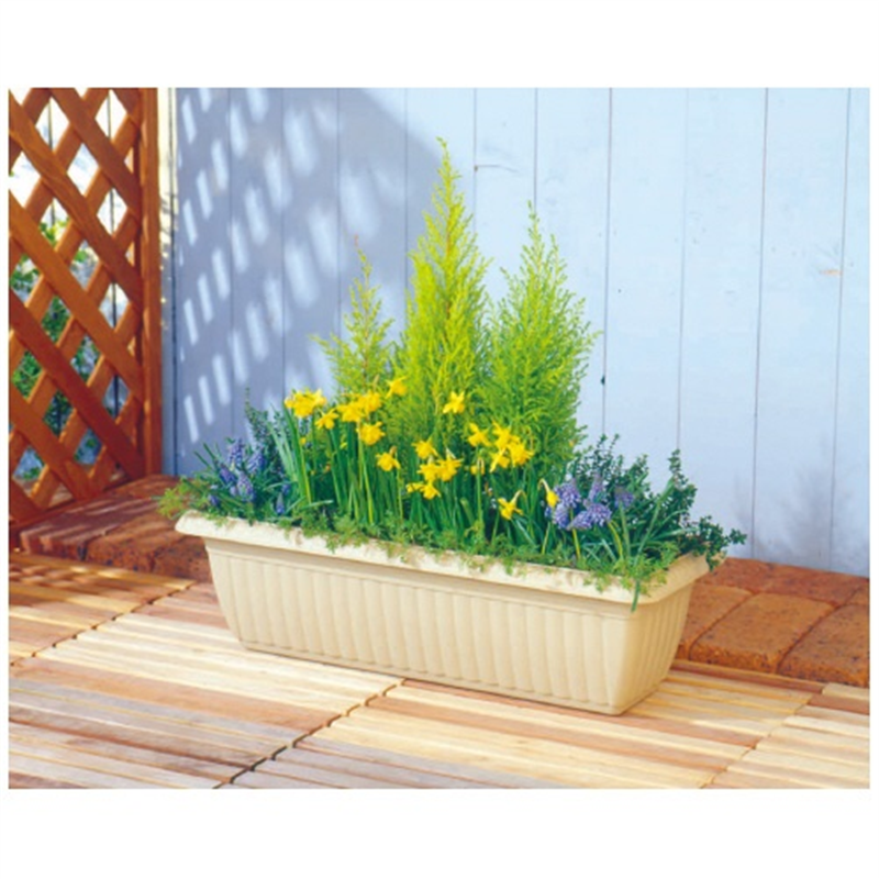 アイリスオーヤマ レリーフプランター650ウォームベージュ 1個(ご注文単位1個)【直送品】