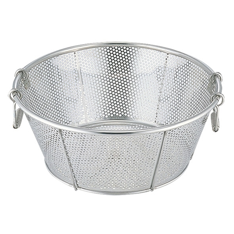 BK 18-8パンチング浅型ざる 45cm 穴径φ5mm 調理道具 BK 18-8パンチング浅型ざる 45cm 穴径φ5mm 1個（ご注文単位1個）【直送