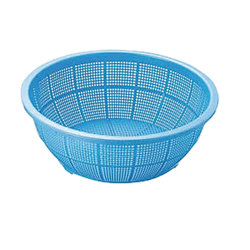 BK 18-8パンチング浅型ざる 45cm 穴径φ5mm 1個（ご注文単位1個）【直送