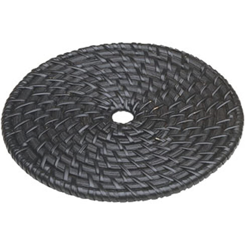 黒染籐鍋敷大 1個(ご注文単位1個)【直送品】