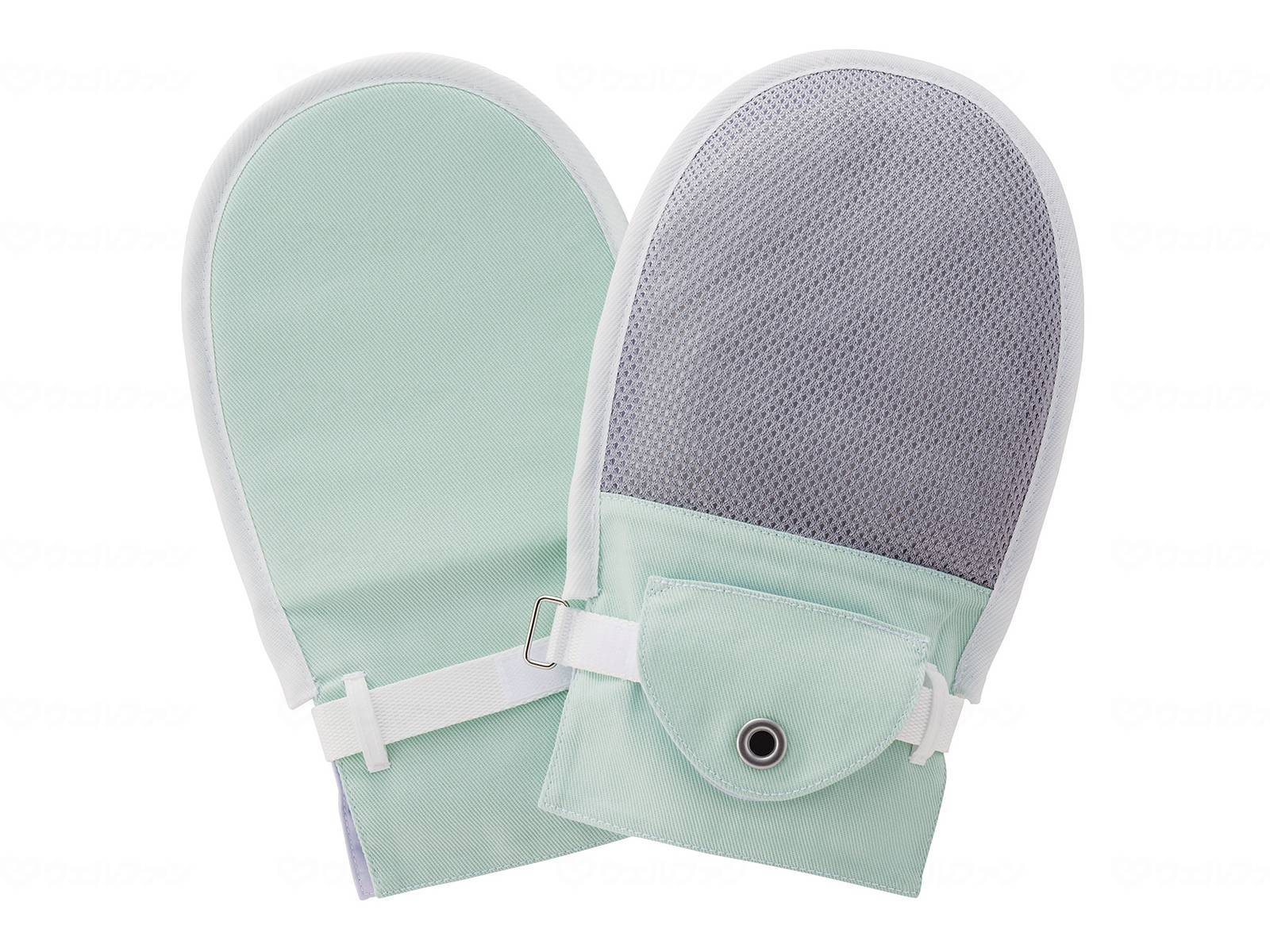 ウェルファン フドーてぶくろNo.5 1双(2枚入)/グリーン/M 1個(ご注文単位1個)【直送品】