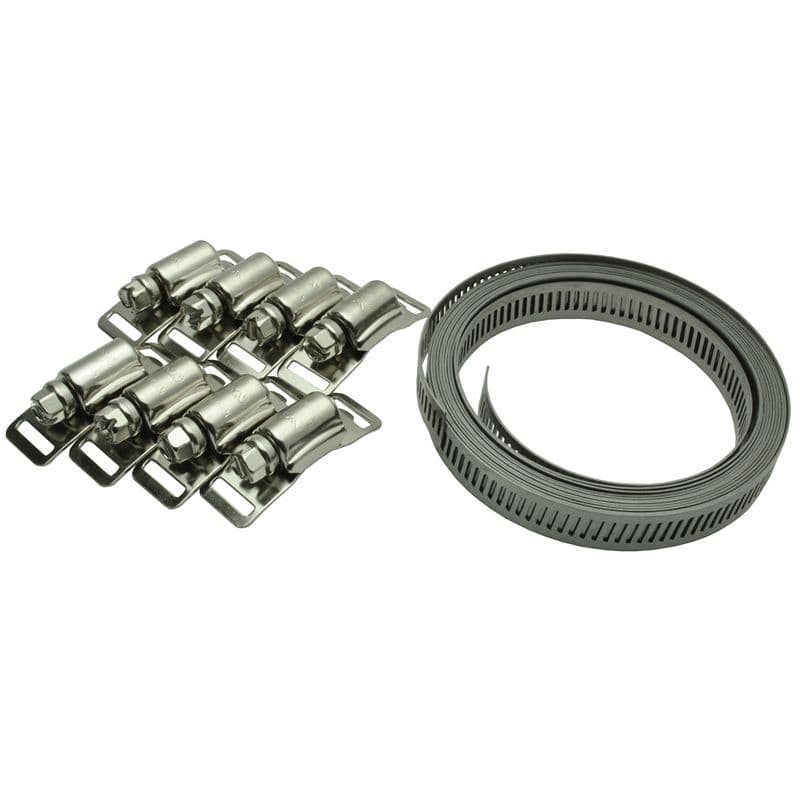 ワールドツール アストロプロダクツ AP ホースクランプセット 8mm×3m 2004000001362(ご注文単位1個)【直送品】