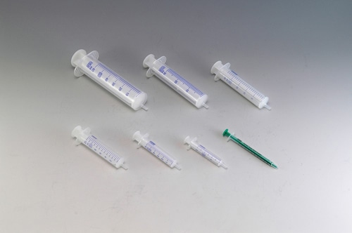 4-2225-07　オールプラスチックディスポシリンジ（個包装・滅菌済み） LL-60　4850003000(as1-4-2225-07) 取扱を終了した商品です］オールプラスチックディスポシリンジ（個包装